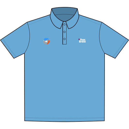 Stylish UV Protection Polo, Ideal for Outdoor Sports, Casual Wear, Gifts for Him, Customizable Brand Apparel