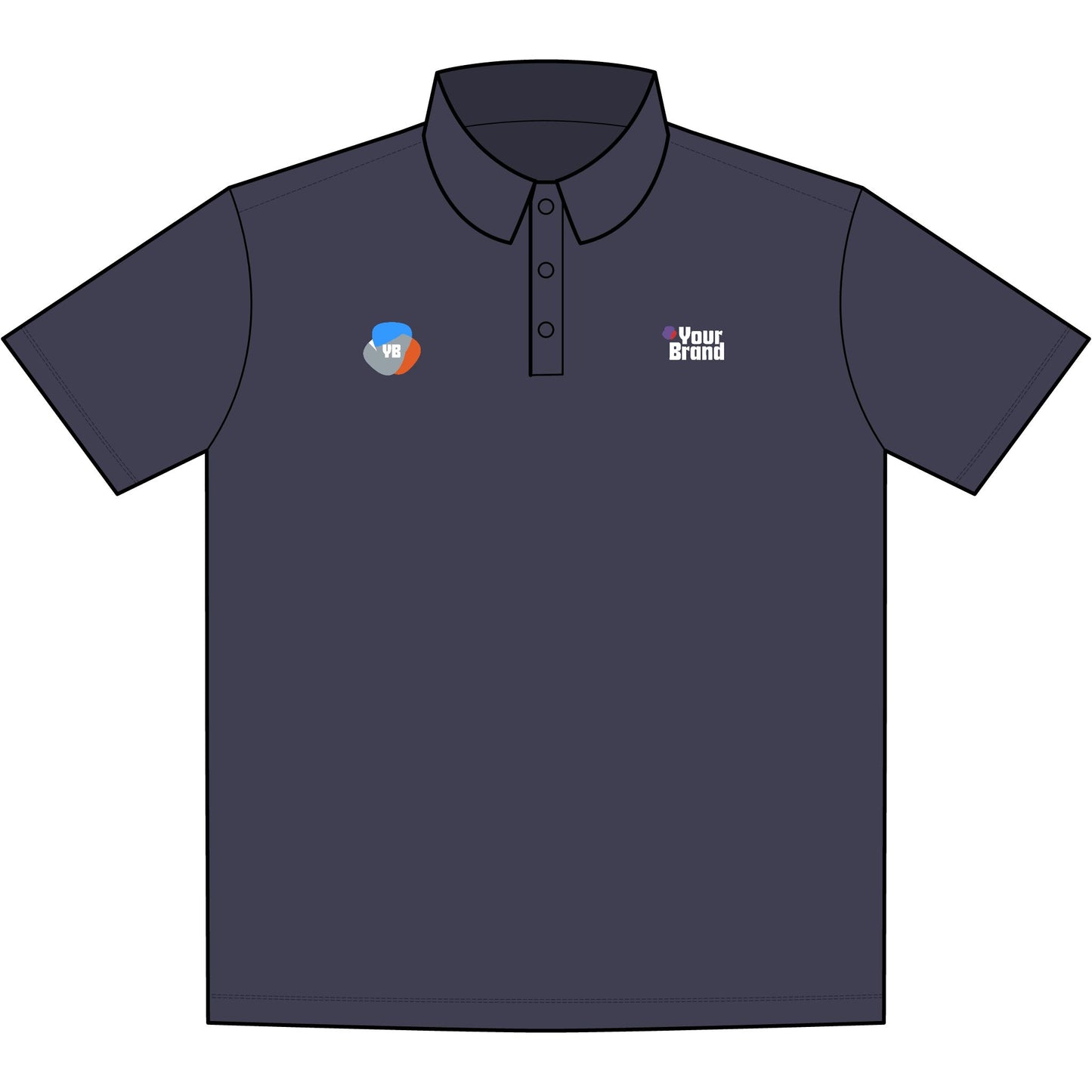 Stylish UV Protection Polo, Ideal for Outdoor Sports, Casual Wear, Gifts for Him, Customizable Brand Apparel