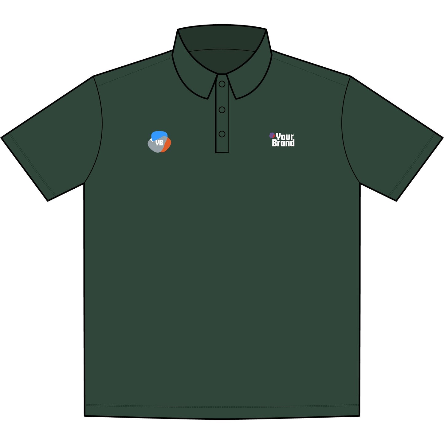 Stylish UV Protection Polo, Ideal for Outdoor Sports, Casual Wear, Gifts for Him, Customizable Brand Apparel