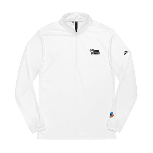 Embroidered Quarter-Zip Pullover - Custom Brand Apparel, Sportswear, Activewear, Gym Top, Personalized Gift