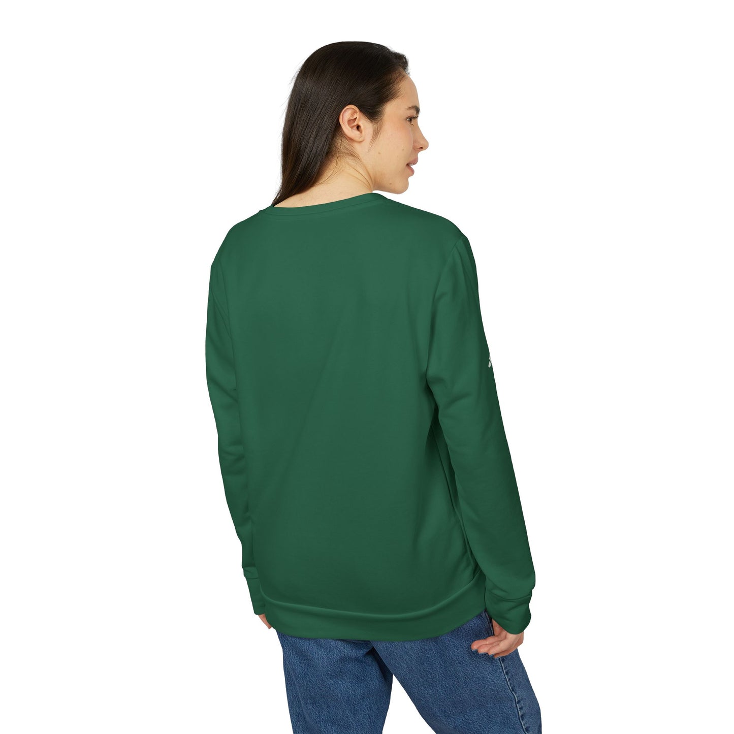 Modern Unisex Fleece Sweatshirt, Cozy Crewneck, Casual Wear, Athleisure, Gift for Him/Her, Comfortable Apparel