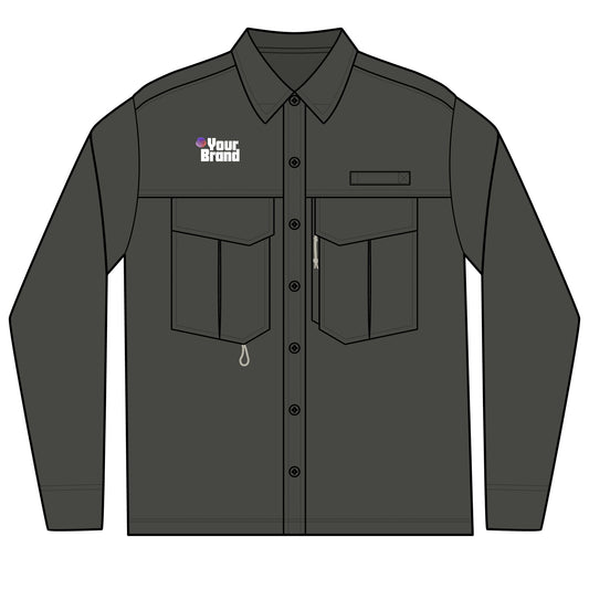 Men's Long Sleeve Performance Fishing Shirt, Outdoor Fishing Apparel, Casual Fishing Gift, Lightweight UV Protection, Angler's Essential