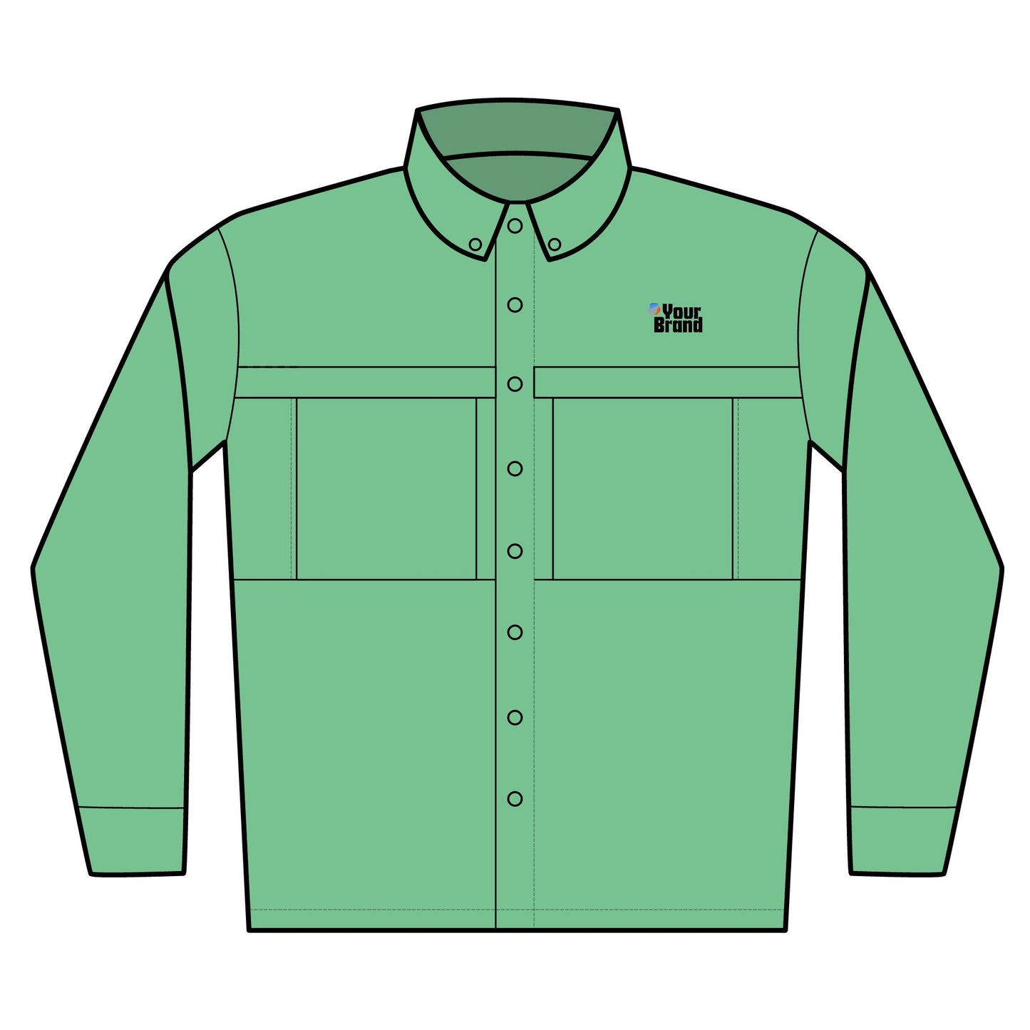 UV Protection Long Sleeve Shirt | Stylish Outdoor Wear, Fishing Shirt, Hiking Shirt, Casual Shirt, Travel Shirt