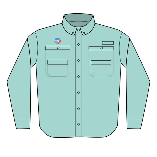 Men's Outdoor Explore Shirt, Fishing Shirt, Hiking Apparel, Custom Embroidered Shirt, Summer Gear, Adventure Clothing