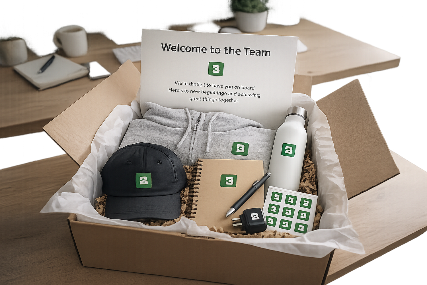 New hire onboarding kits