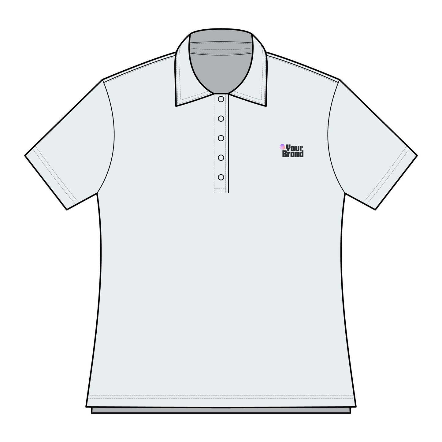 Stylish Ladies Polo Shirt, Casual Women's Polo Tee, Summer Golfing Top, Travel Essentials, Beach Day Outfit, Gift for Her