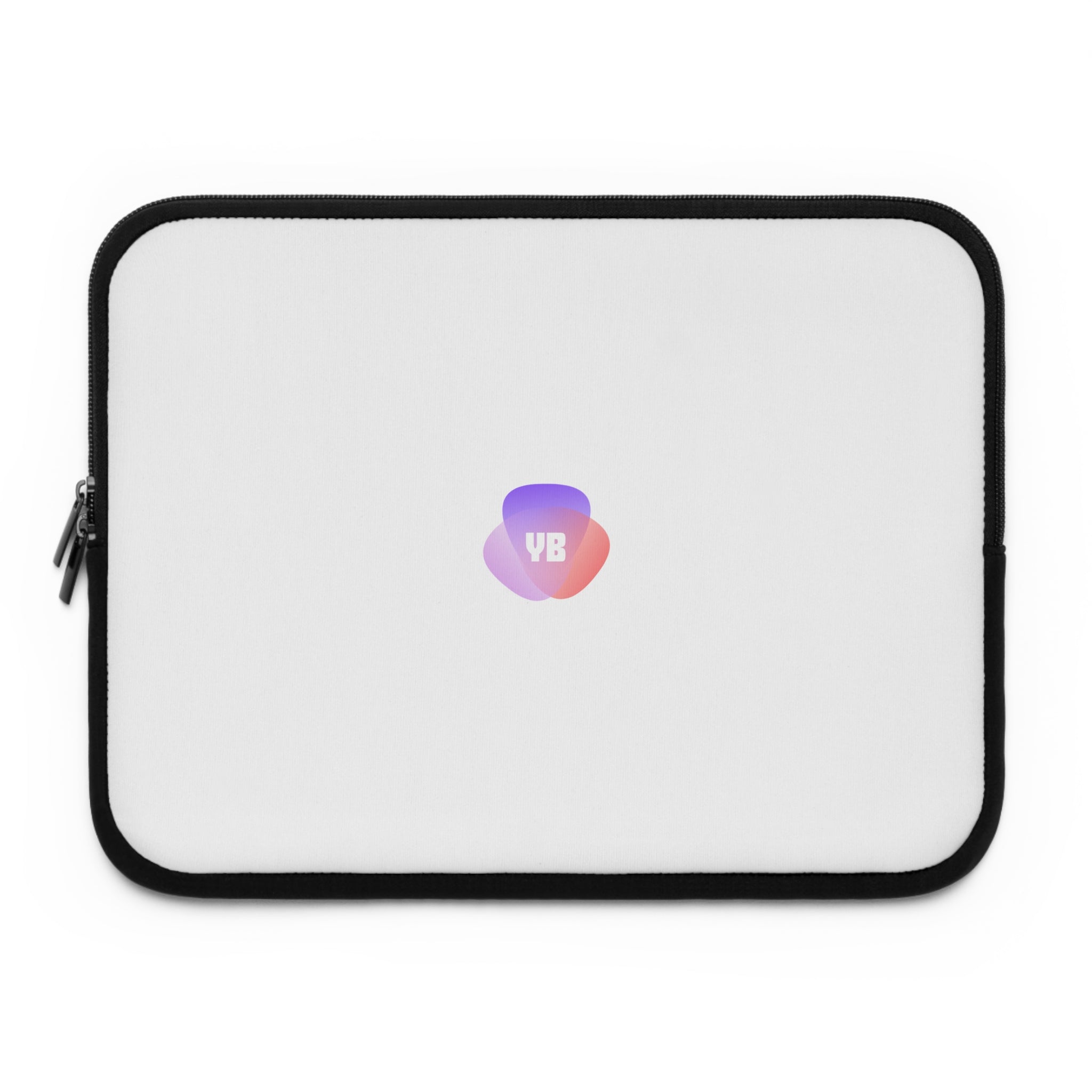 Minimal Gradient VB Laptop Sleeve — Slim Protective Case with Pastel Logo