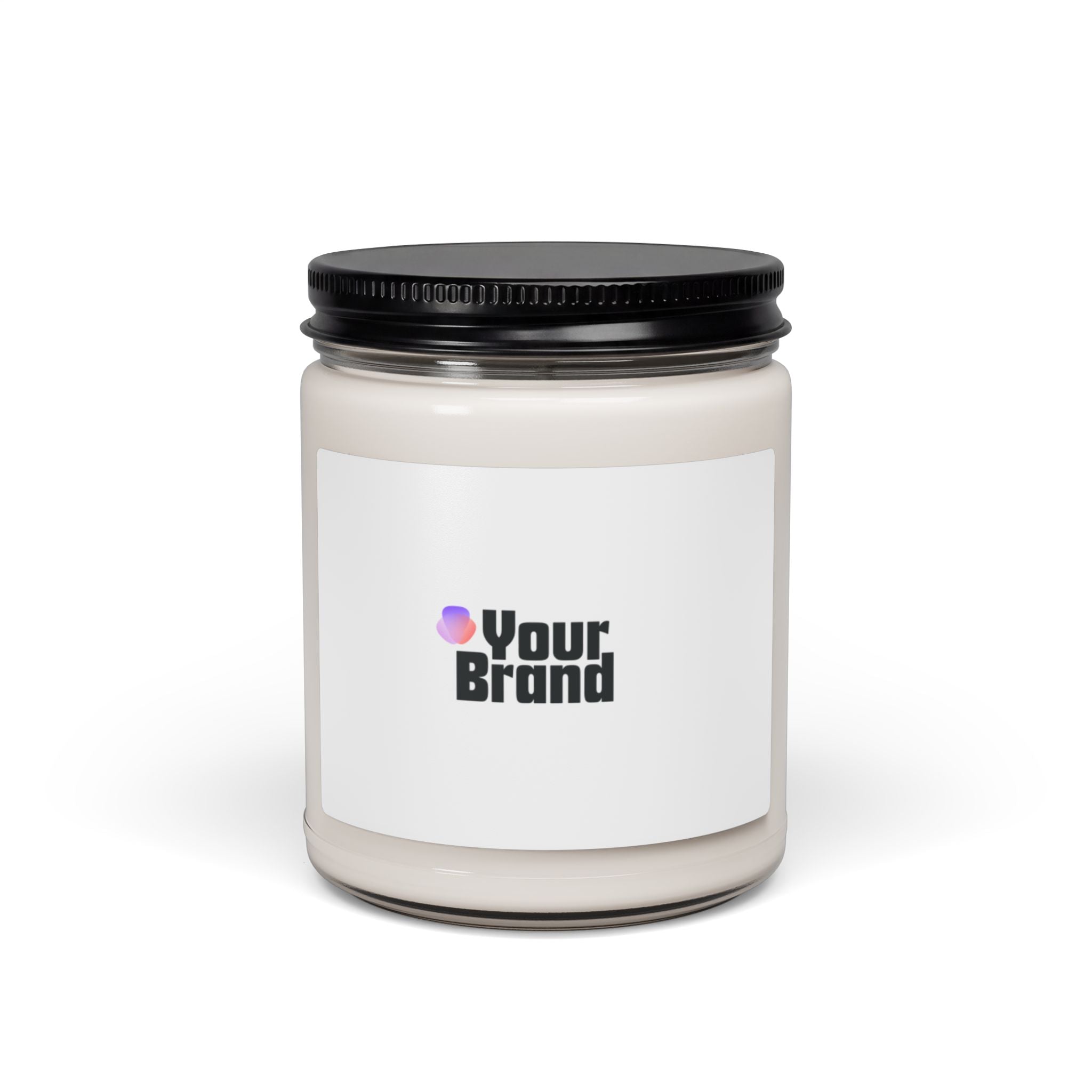 9oz Scented Soy Candle — Clean Fragrance Jar (Your Brand)