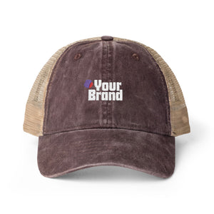 Women's Washed Mesh-Back Cap