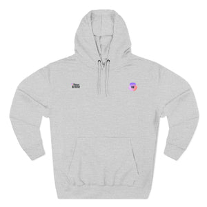 Cozy Three-Panel Fleece Hoodie: Perfect for Relaxing, Gift for Friends, Winter Essential, Stylish Layering, Casual Wear