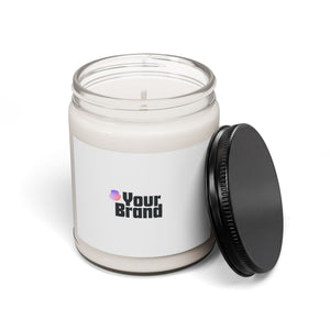 9oz Scented Soy Candle — Clean Fragrance Jar (Your Brand)