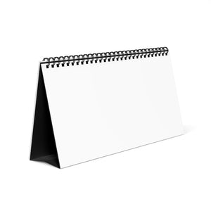 Customizable Desktop Calendar, Office Decor, Personalized Desk Accessory, Monthly Planner, 2024 Desk Calendar, Gift Idea