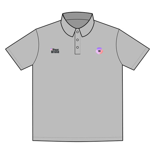 Sporty Custom Polo Shirt For Events, Personalized Branding Tee, Casual Business Wear, Great For Team Outfits, Ideal For Promotions