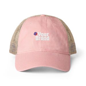 Women's Washed Mesh-Back Cap