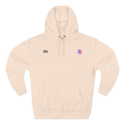 Cozy Three-Panel Fleece Hoodie: Perfect for Relaxing, Gift for Friends, Winter Essential, Stylish Layering, Casual Wear