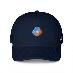Trucker Cap — Retro Pixel Heart Patch Embroidery
