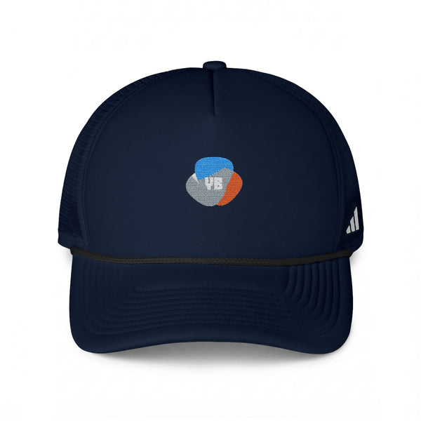 Trucker Cap — Retro Pixel Heart Patch Embroidery