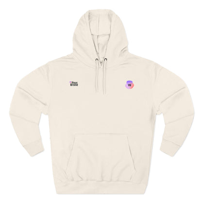 Cozy Three-Panel Fleece Hoodie: Perfect for Relaxing, Gift for Friends, Winter Essential, Stylish Layering, Casual Wear