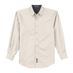 Custom Embroidered Long Sleeve Shirt, Personalized Workwear, Gift for Him, Business Logo Shirt, Casual Attire