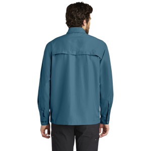 Men's Long Sleeve Performance Fishing Shirt, Outdoor Fishing Apparel, Casual Fishing Gift, Lightweight UV Protection, Angler's Essential