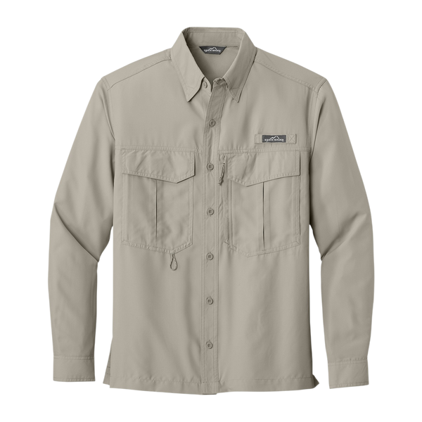 Men's Long Sleeve Performance Fishing Shirt, Outdoor Fishing Apparel, Casual Fishing Gift, Lightweight UV Protection, Angler's Essential