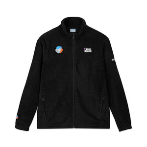 Cozy Embroidered Fleece Jacket for Outdoor Adventures, Perfect Gift for Nature Lovers, Layer for Cool Days, Ideal for Hiking and Casual Wear