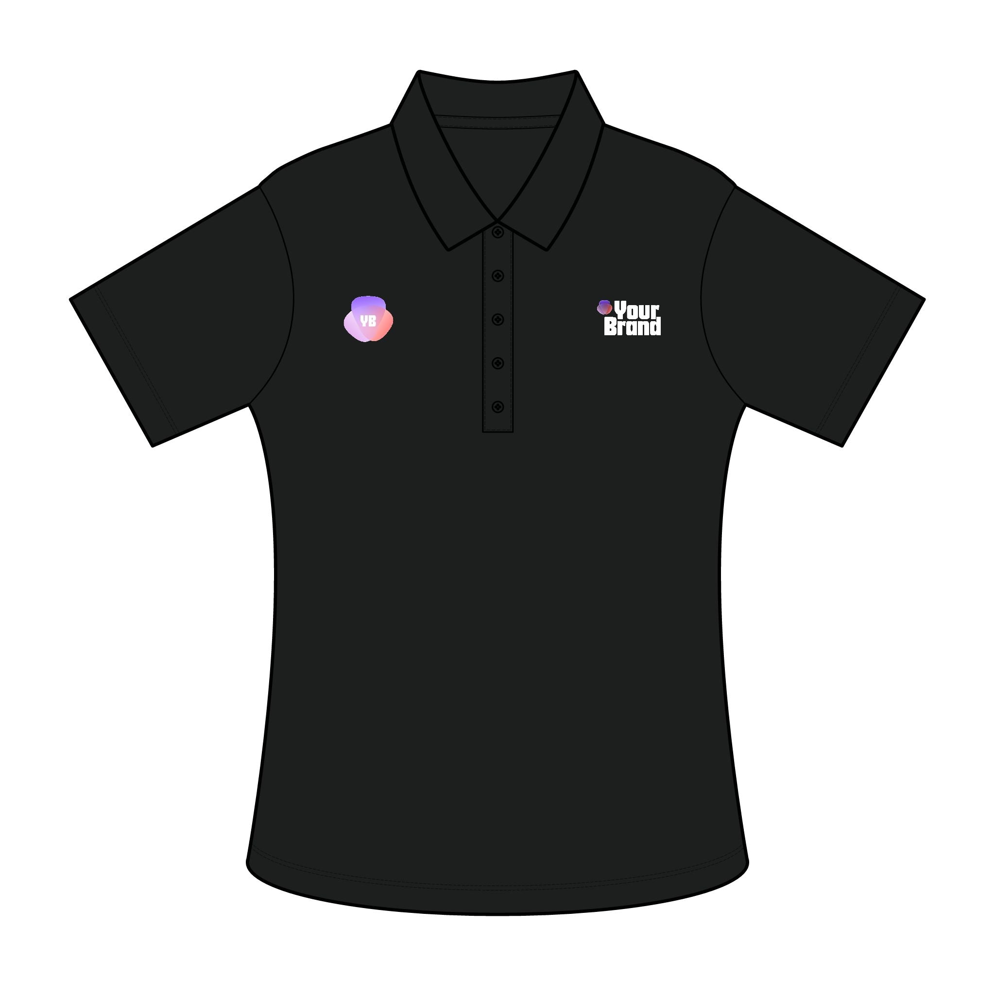 Ladies Polo Shirt with Custom Branding, Comfortable Fashion Top for Events, Gifts for Moms, Office Wear, Stylish Casual Outfits