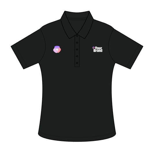 Ladies Polo Shirt with Custom Branding, Comfortable Fashion Top for Events, Gifts for Moms, Office Wear, Stylish Casual Outfits