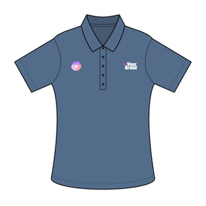 Ladies Polo Shirt with Custom Branding, Comfortable Fashion Top for Events, Gifts for Moms, Office Wear, Stylish Casual Outfits