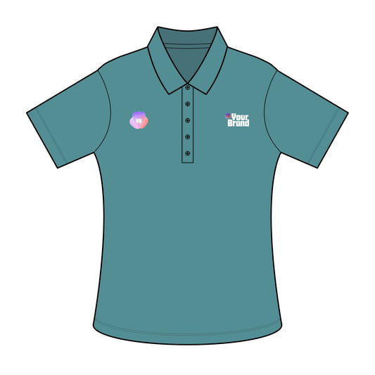 Ladies Polo Shirt with Custom Branding, Comfortable Fashion Top for Events, Gifts for Moms, Office Wear, Stylish Casual Outfits