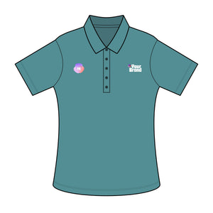 Ladies Polo Shirt with Custom Branding, Comfortable Fashion Top for Events, Gifts for Moms, Office Wear, Stylish Casual Outfits