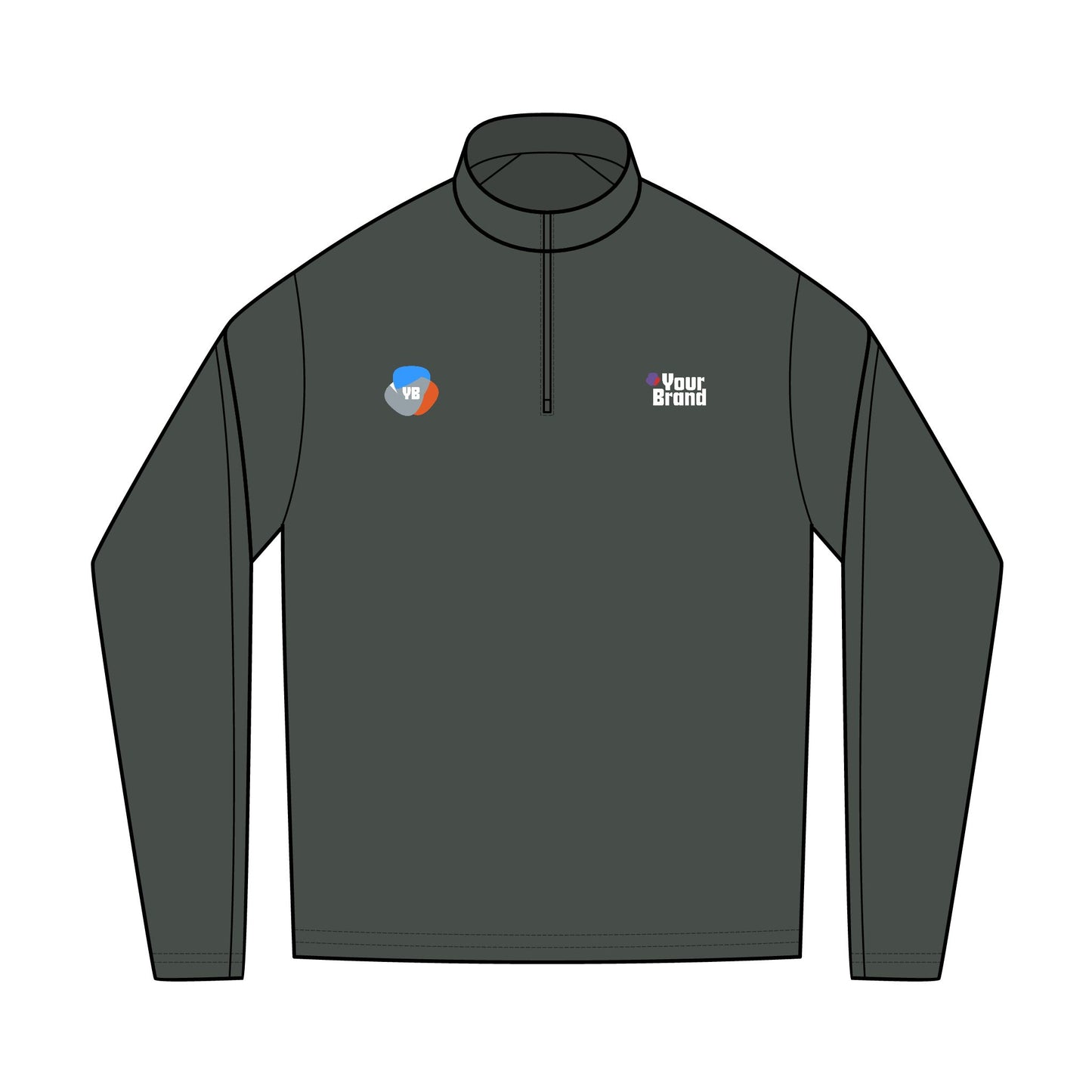 Unisex Quarter-Zip Pullover, Comfortable Sweatshirt for Casual Wear, Perfect for Outdoor Activities, Gifts for Men and Women, Custom [...]