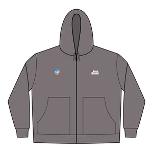 Durable Work Jacket for Men, Embroidered Hooded Jacket, Outdoor Workwear, Casual Men's Coat, Cold Weather Outerwear
