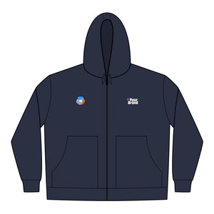 Durable Work Jacket for Men, Embroidered Hooded Jacket, Outdoor Workwear, Casual Men's Coat, Cold Weather Outerwear