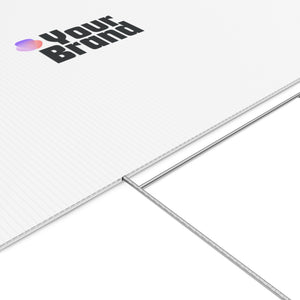 Lawn Sign — Custom Branded Yard Sign (Your Brand Logo)
