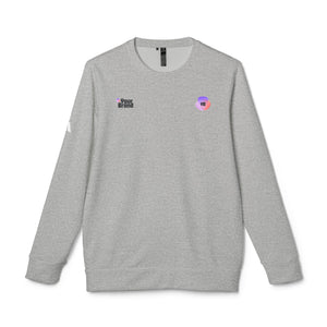 Modern Unisex Fleece Sweatshirt, Cozy Crewneck, Casual Wear, Athleisure, Gift for Him/Her, Comfortable Apparel