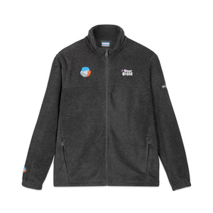 Cozy Embroidered Fleece Jacket for Outdoor Adventures, Perfect Gift for Nature Lovers, Layer for Cool Days, Ideal for Hiking and Casual Wear