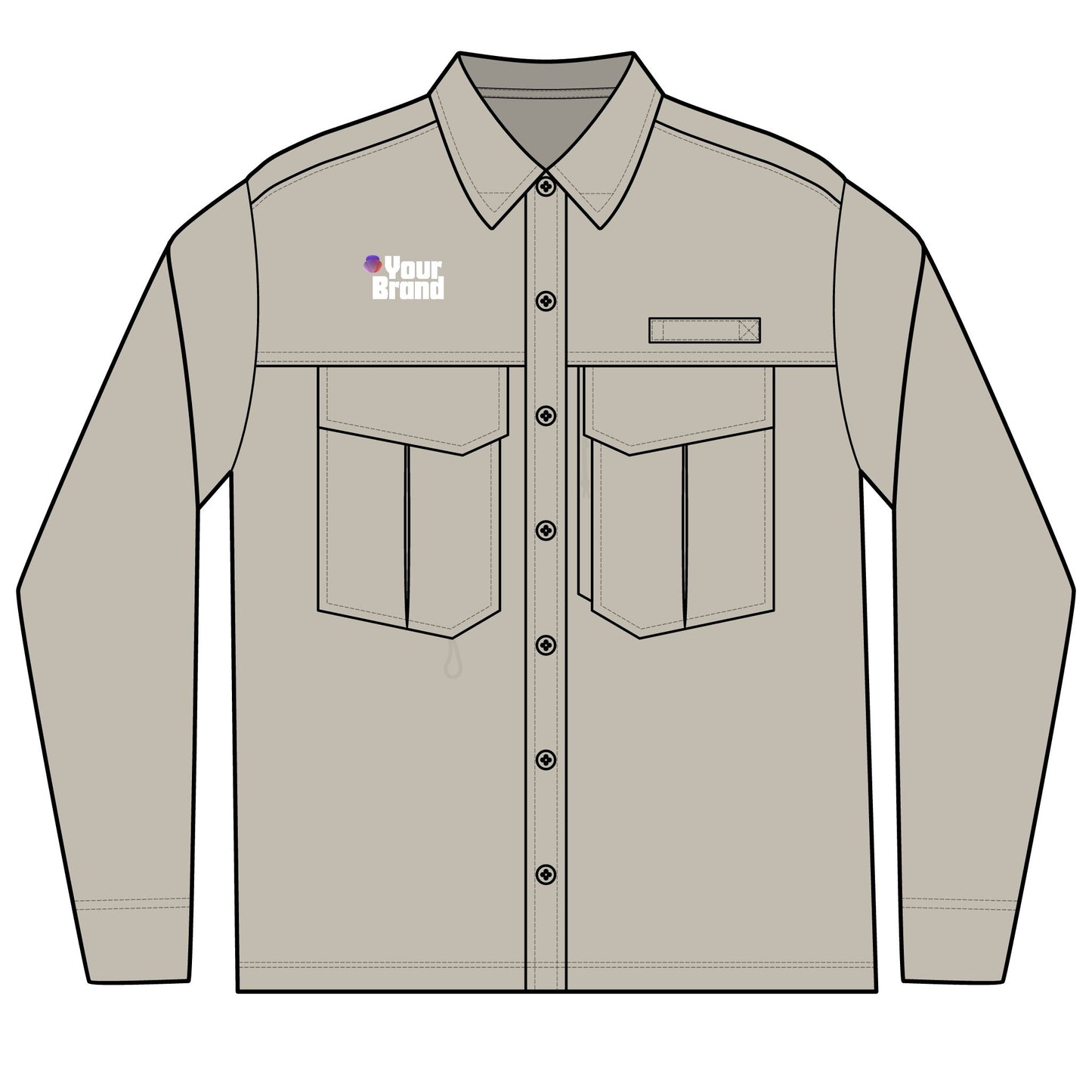 Men's Long Sleeve Performance Fishing Shirt, Outdoor Fishing Apparel, Casual Fishing Gift, Lightweight UV Protection, Angler's Essential