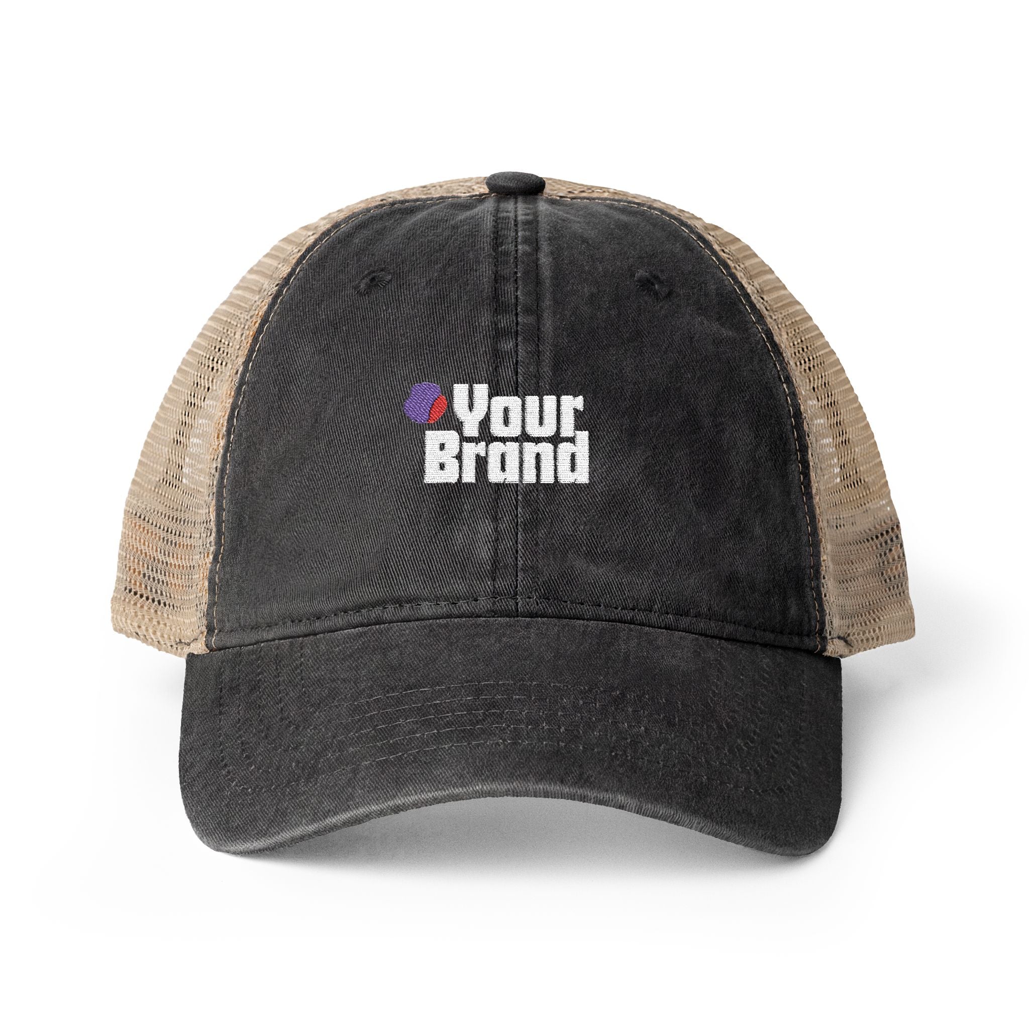 Women's Washed Mesh-Back Cap
