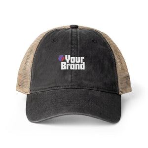 Women's Washed Mesh-Back Cap