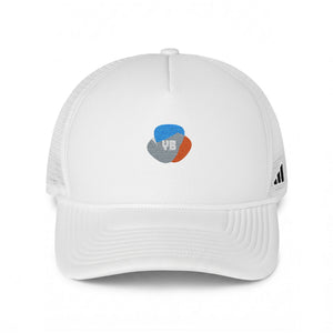 Trucker Cap — Retro Pixel Heart Patch Embroidery