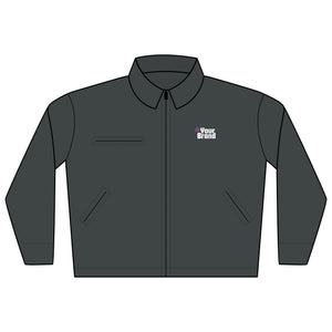 Unisex Work Jacket, Versatile Outerwear for Craftspeople, Embroidered Gift for Labor Day, Functional Fashion, Durable Workwear