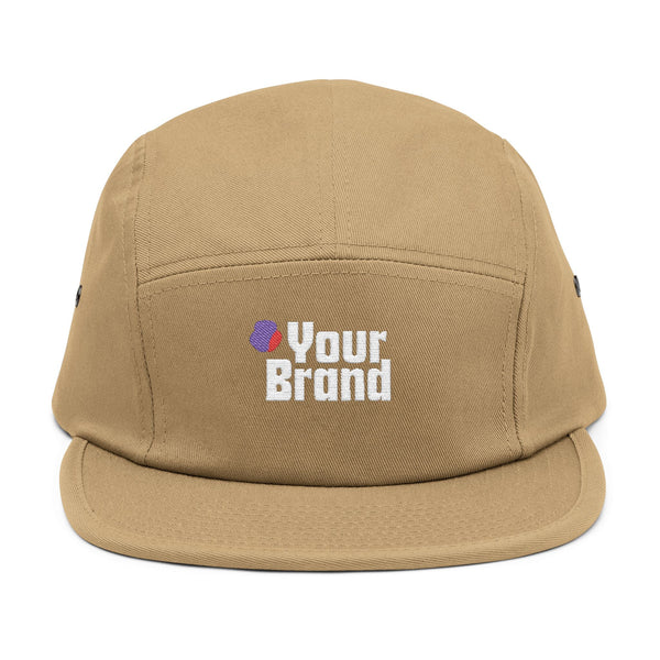 Stylish 5 Panel Cap – Trendy Embroidered Hat, Perfect for Summer Outings, Outdoor Events, Casual Wear, Unique Gift Idea