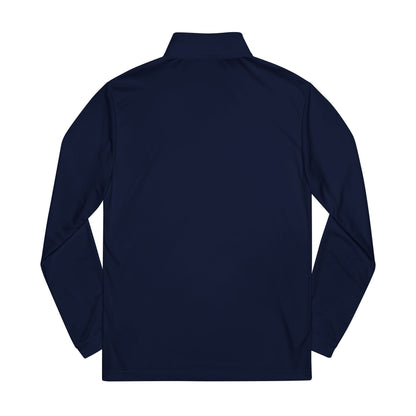 Embroidered Quarter-Zip Pullover - Custom Brand Apparel, Sportswear, Activewear, Gym Top, Personalized Gift