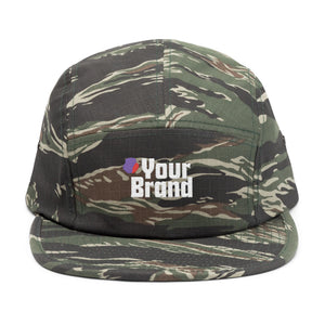 Stylish 5 Panel Cap – Trendy Embroidered Hat, Perfect for Summer Outings, Outdoor Events, Casual Wear, Unique Gift Idea