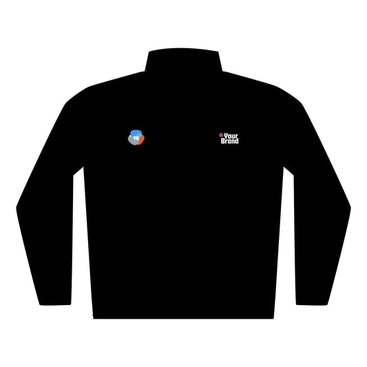 Cozy Unisex Quilted Full-Zip Jacket, Embroidered Outerwear, Perfect Gift for Him and Her, Stylish Layering Jacket, Casual Everyday [...]