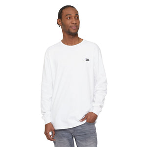 Long Sleeve T-Shirt — Gradient Logo "YB" Minimal Chest & Back Design