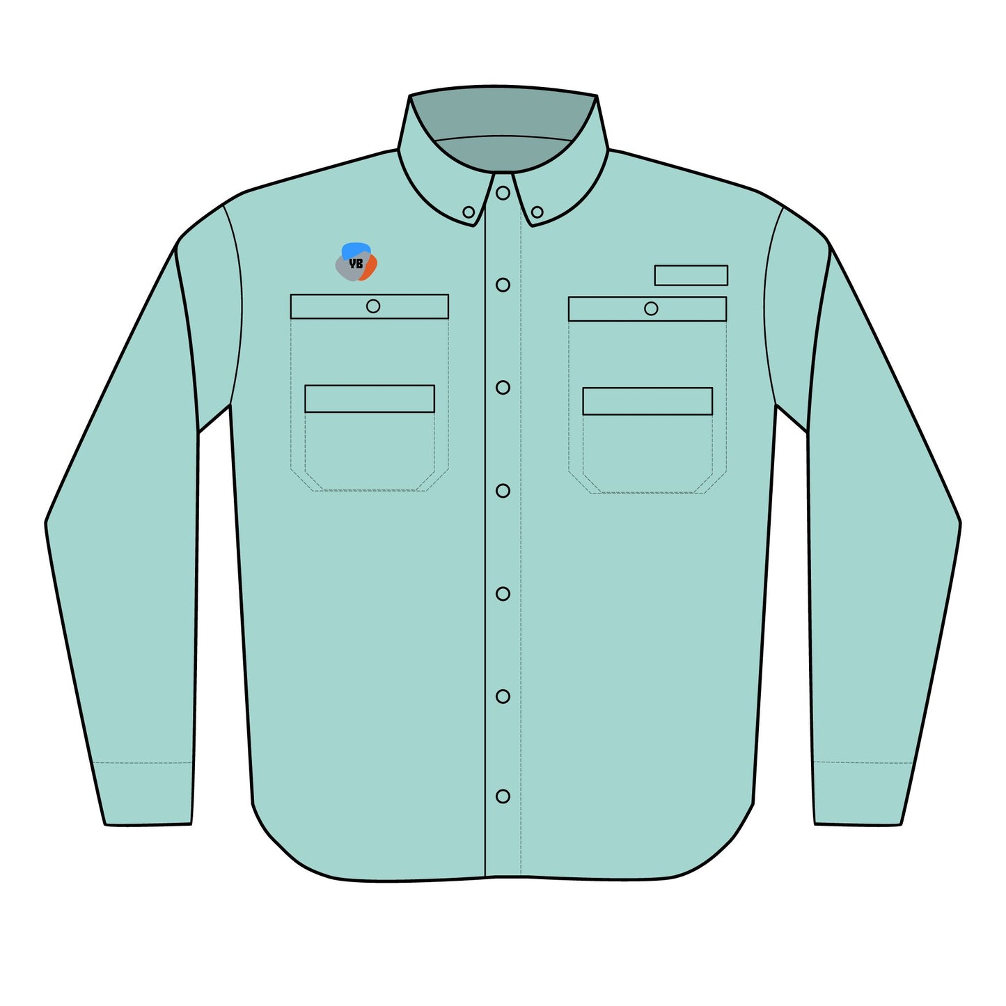 Men's Outdoor Explore Shirt, Fishing Shirt, Hiking Apparel, Custom Embroidered Shirt, Summer Gear, Adventure Clothing