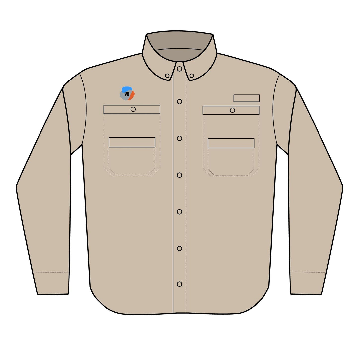 Men's Outdoor Explore Shirt, Fishing Shirt, Hiking Apparel, Custom Embroidered Shirt, Summer Gear, Adventure Clothing