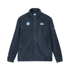 Cozy Embroidered Fleece Jacket for Outdoor Adventures, Perfect Gift for Nature Lovers, Layer for Cool Days, Ideal for Hiking and Casual Wear